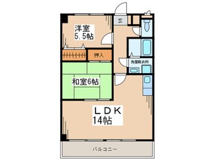 ドミ－ル相模大野の物件間取画像